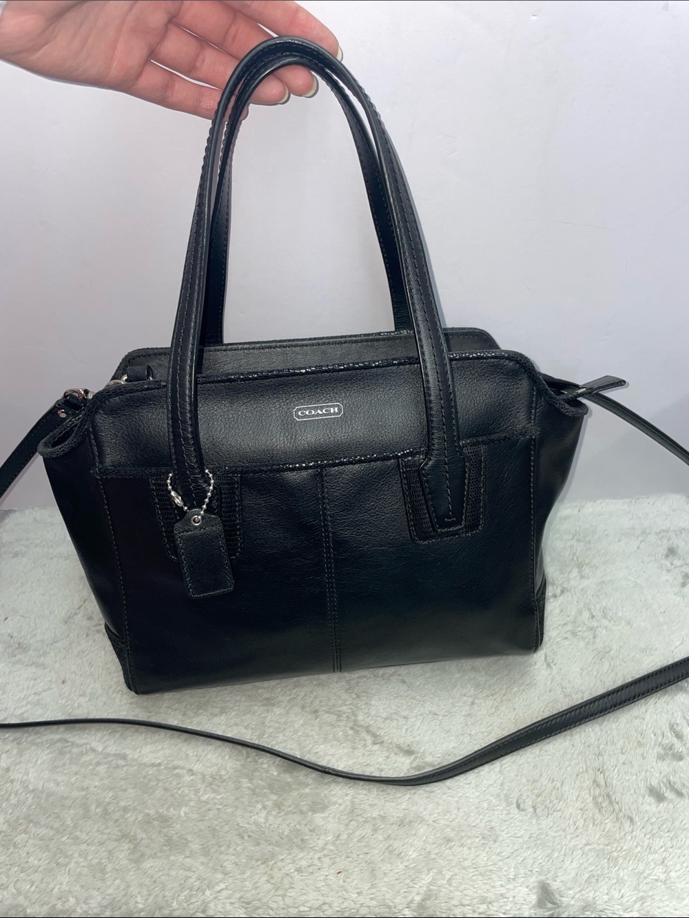 Coach ‘Taylor Bette’ Leather Mini Crossbody